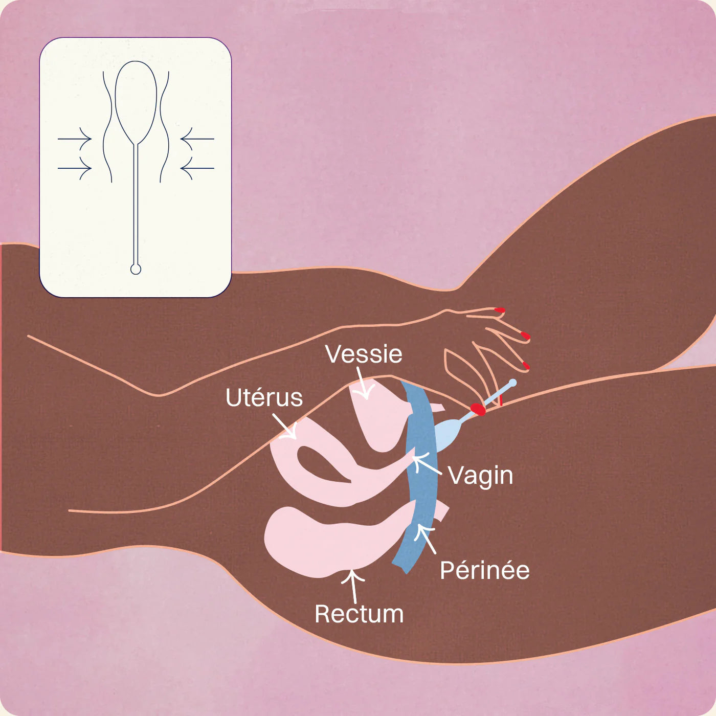 Kit Eralia – 5 Boules de Kegel Médicales pour Renforcer et Tonifier le Périnée